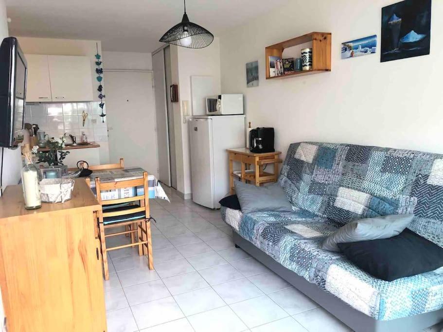 Coquet T2, Quartier Des Quilles, Climatise, 300M Des Plages Sète Extérieur photo