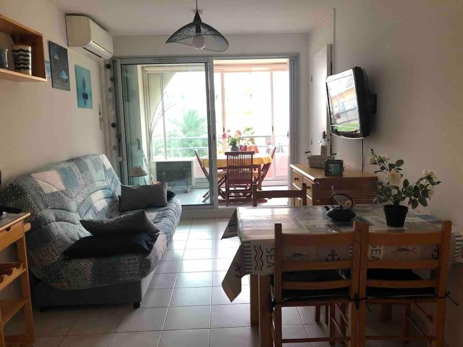 Coquet T2, Quartier Des Quilles, Climatise, 300M Des Plages Sète Extérieur photo