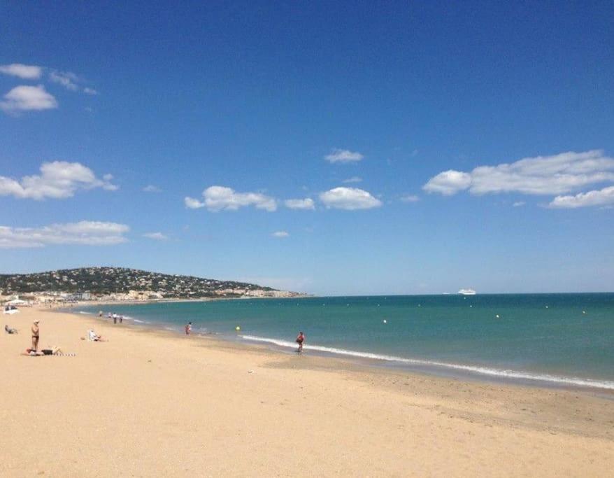 Coquet T2, Quartier Des Quilles, Climatise, 300M Des Plages Sète Extérieur photo
